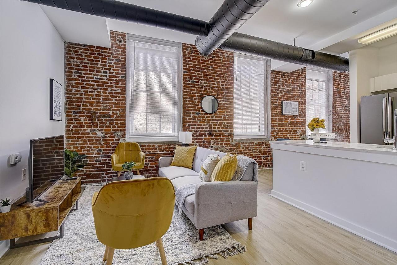 Апартаменты Frontdesk I Carriage Wheel Lofts Apts Филадельфия Экстерьер фото